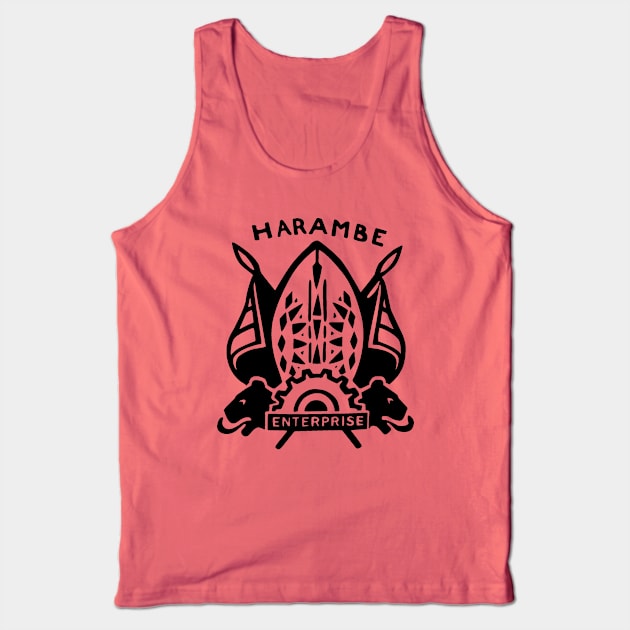 Harambe Crest Tank Top by Mouse Magic with John and Joie